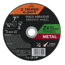 Disco para corte de metal, tipo 41, diámetro 7" EXPERT