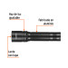 Linterna LED recargable, de aluminio, 340 lm, TRUPER
