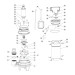 Bomba sumergible acero inox./hierro, a.sucia,1-1/2HP, TRUPER