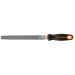 Lima plana bastarda 8" con mango Comfort Grip, TRUPER