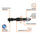 Matraca de impacto neumática 3/8", TRUPER