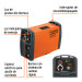 Mini soldadora inversora 130A, 127V, TRUPER EXPERT