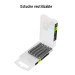 Estuche con 5 puntas hexagonales de 8 mm largo 2", EXPERT