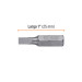 Estuche con 5 puntas planas de 5/32" largo 1", TRUPER EXPERT