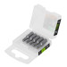 Estuche con 5 puntas torx T25 largo 1", TRUPER EXPERT