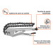 Pinza de presión 8" de cadena, TRUPER