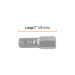Estuche con 5 puntas hexagonales de 8 mm largo 1", EXPERT