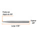Punzón 3/8" para barrenar, largo 4-7/8", TRUPER