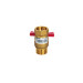 Válvula de drenado para calentador solar, 3/4", FOSET