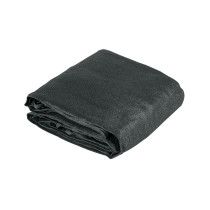 Toldo sombra 90%, raschel negro, 6m x 4m, FIERO