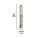 Bomba sumergible tipo bala 4", 1/2HP, agrícola, 220V,TRUPER