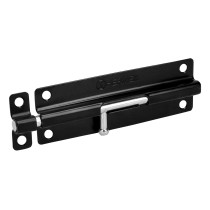 Pasador de barril 6" de acero acabado negro, HERMEX