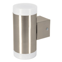 Arbotante LED exterior 10 W 3000K 2 spots, 7x17 cm, VOLTECK