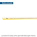 Tubo de 1/2" CPVC hidráulico RD 13.5, 3m, 0.3kg, FOSET