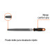 Lima plana bastarda 10" con mango Comfort Grip, TRUPER