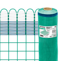 Rollo de 30 m x 0.6 m de malla mosquitera plástica verde