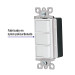 Interruptor triple, línea Classic, VOLTECK