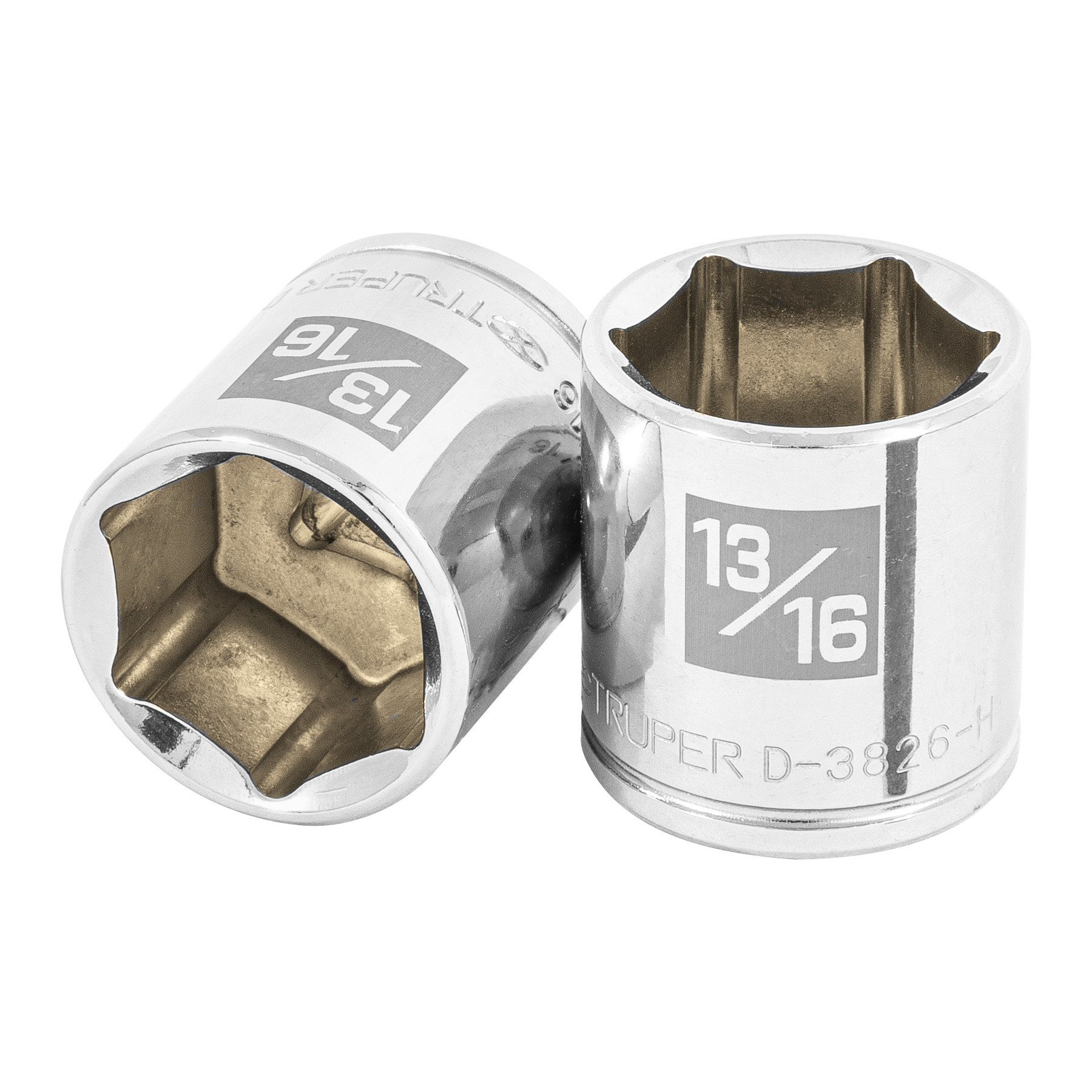 Dado de 13/16", 6 puntas, cuadro 3/8", TRUPER
