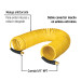 Manguera para compresor, tipo resorte, 7.6 m x 1/4", PRETUL