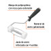 Maneral de 4" con jaula para rodillo, TRUPER