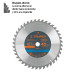 Disco sierra 12" para madera, 40 dientes centro 1", TRUPER