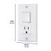 Placa armada contacto e interruptor Classic, VOLTECK