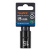 Dado cuadro 1/2" de impacto 6 puntas de 15 mm, TRUPER
