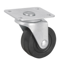 Rodaja hule 2", placa giratoria c/balero, carga 40kg, FIERO