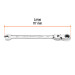 Llave combinada con matraca 1/4" flexible, EXPERT