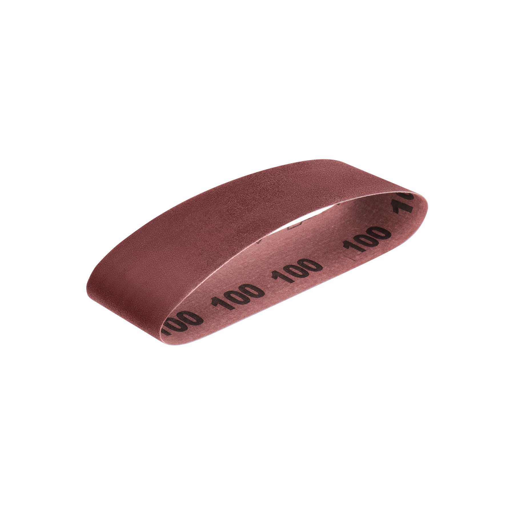 1 banda de lija 3 x 21" óxido de aluminio grano 100, 5 pzs