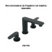 Juego manerales palanca para RIM-91M, negro, FOSET RIVIERA