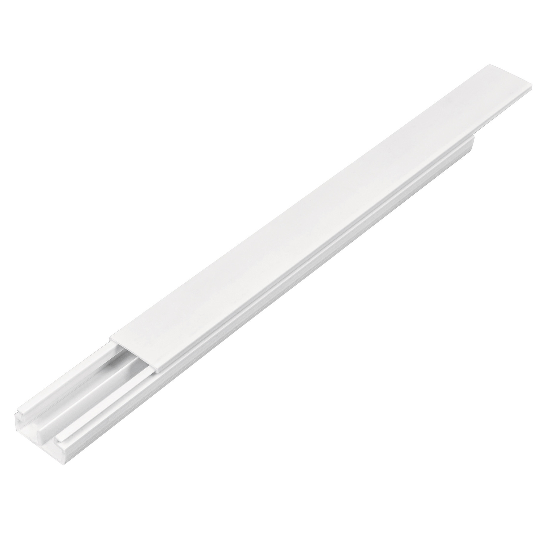 Canaleta de 2 vías 10 x 20 mm, con división, VOLTECK