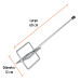 Revolvedor para mortero, 120mm de diámetro, TRUPER
