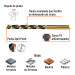 Broca HSS 21/64" Trugold para metal, TRUPER EXPERT