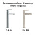 Cartucho cerámico para monomando lavabo y fregadero, FOSET