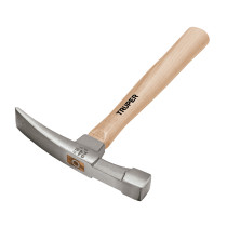 Martillo 24 oz ladrillero, mango 12", TRUPER