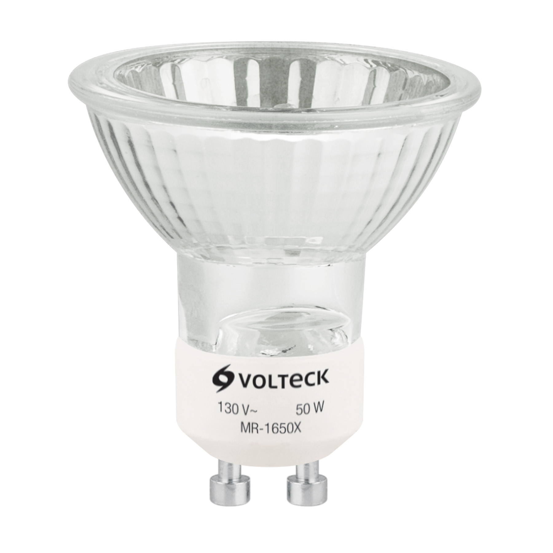 Lámpara de halógeno 50 W tipo MR 16 base GU10, VOLTECK