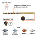 Broca HSS 1/8" Trugold para metal en blíster, EXPERT