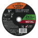Disco para corte de metal, tipo 41, diámetro 9" EXPERT