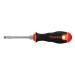 Desarmador plano 3/16" x 3" mango Comfort Grip, TRUPER