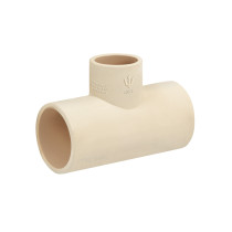 Tee reducida central de CPVC 3/4" x 3/4" x 1/2", FOSET