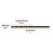 Broca HSS 5/64" Trublack para metal, TRUPER