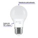 Lámpara de LED tipo bulbo A19 6 W, luz cálida, caja, Basic