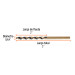 Broca HSS 11/64" Trugold para metal en blíster, EXPERT