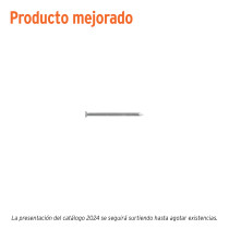 Kilo de clavo standard 1-1/2" con cabeza en caja de 25 kg
