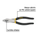 Pinza para electricista 8" mango de vinil, a granel, PRETUL