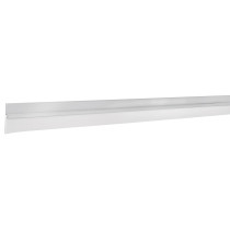 Guardapolvo fijo de 100 cm, aluminio, HERMEX