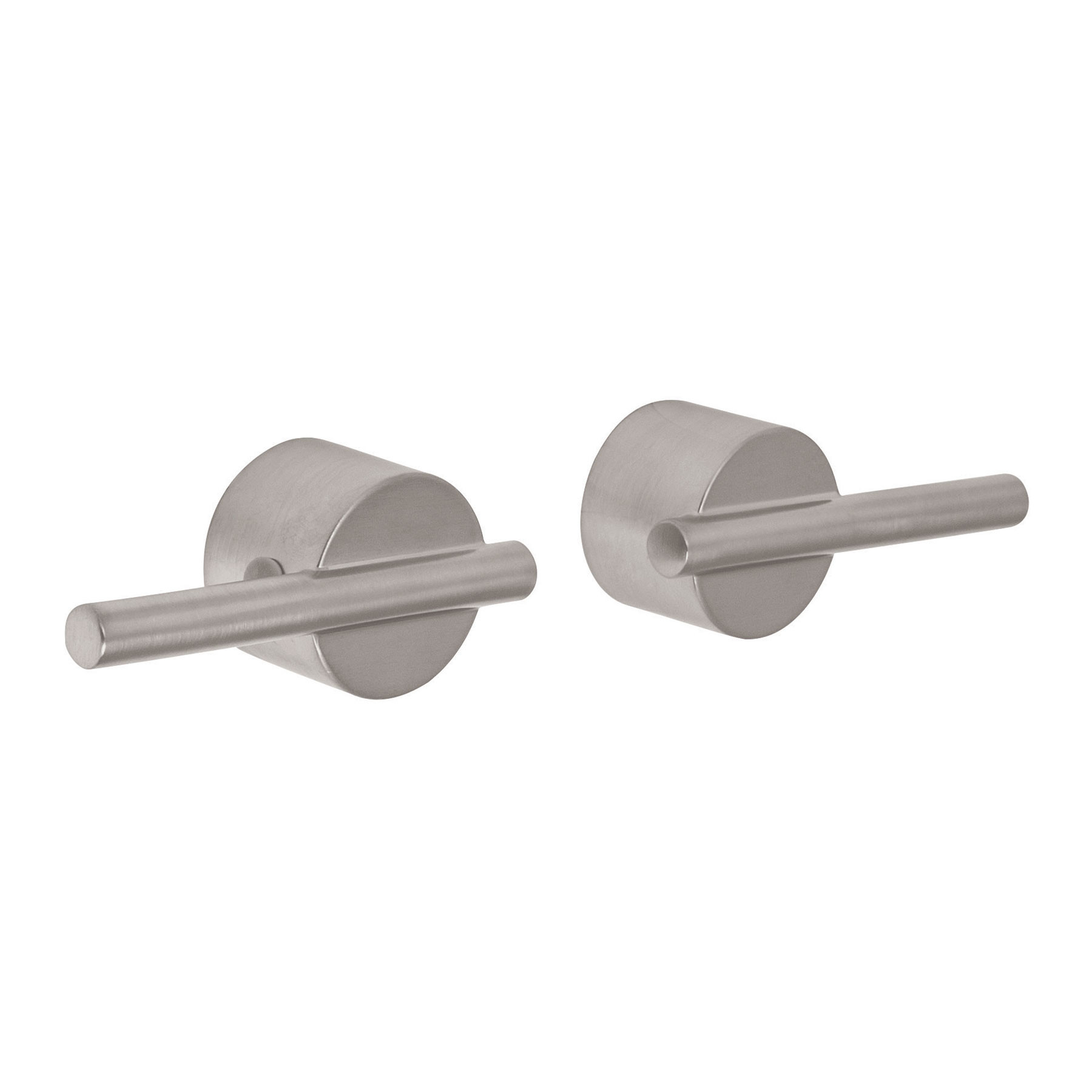Juego manerales mezcladora de pared, lavabo, satín, ELEMENT