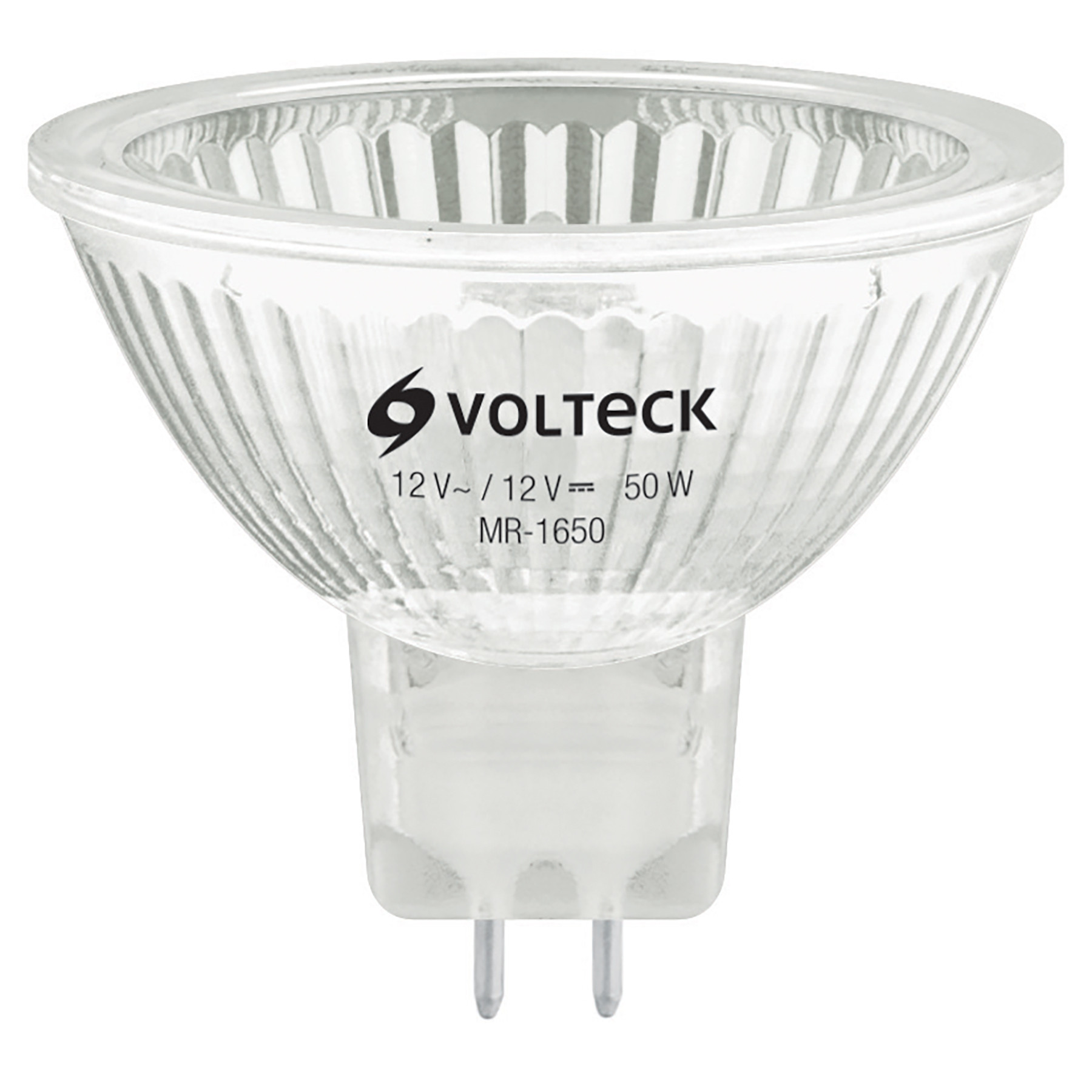 Lámpara de halógeno 50 W tipo MR 16 base GU5.3, VOLTECK
