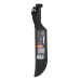 Machete rambo 12", cacha inyectada negra, con funda, TRUPER